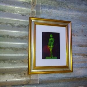 Flapper Girl Speakeasy Plastic Army Man Framed Art Print By Neon Nicho